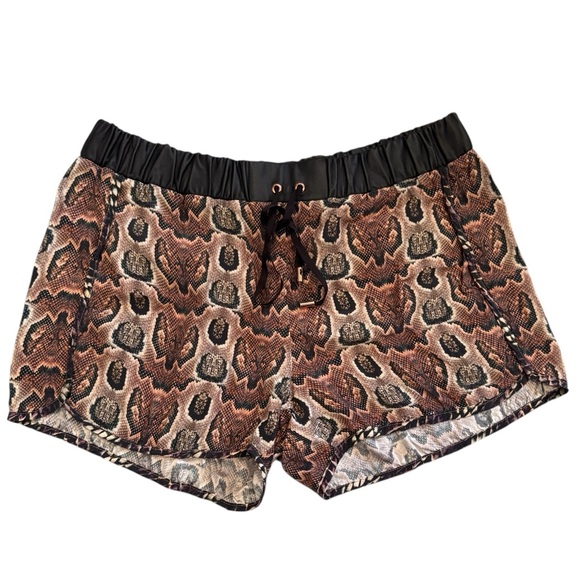 Animale Snakeskin Print Shorts M - Picture 5 of 9